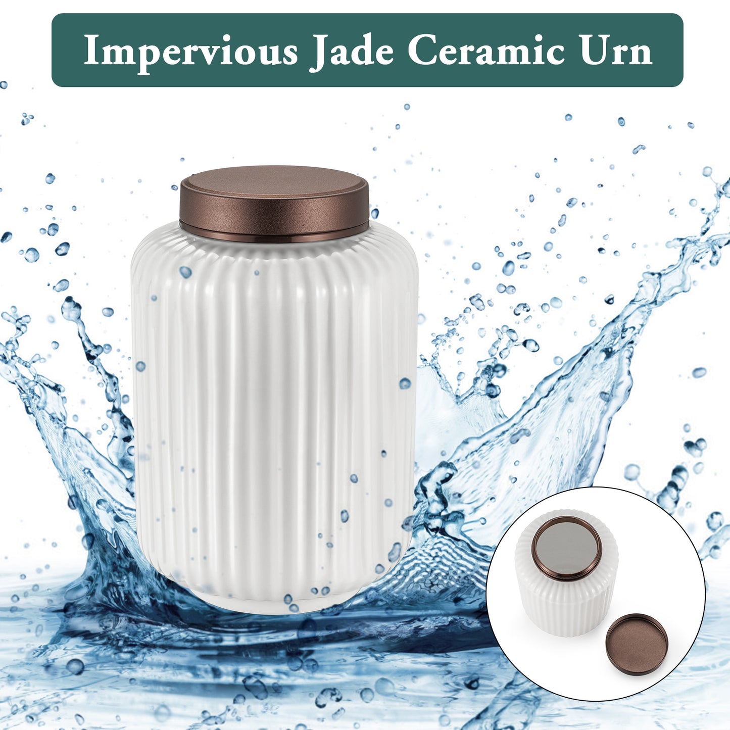 4.5 Inch Ceramic Urns for Ashes