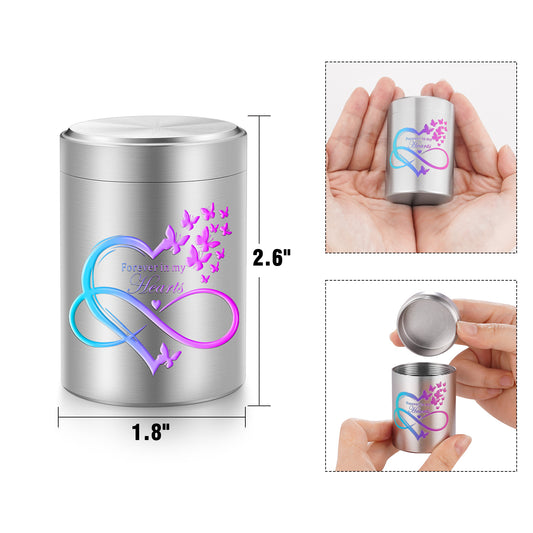2.6 inch Aluminum Urn for Ashes