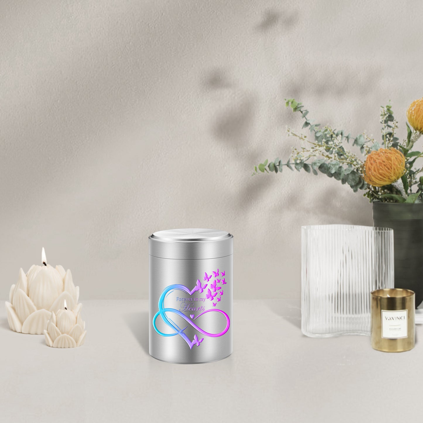 2.6 inch Aluminum Urn for Ashes