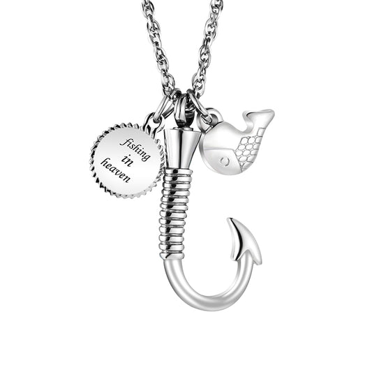 Cremation Ashes Necklace for Men