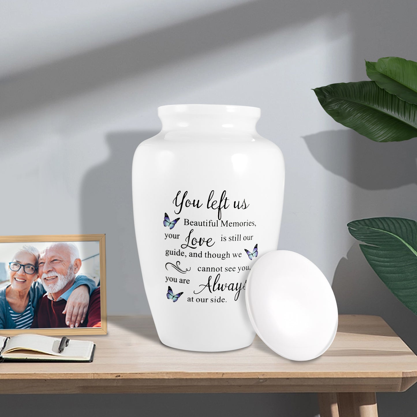 10 Inches Cremation Urns for Human Ashes Ceramic Keepsake