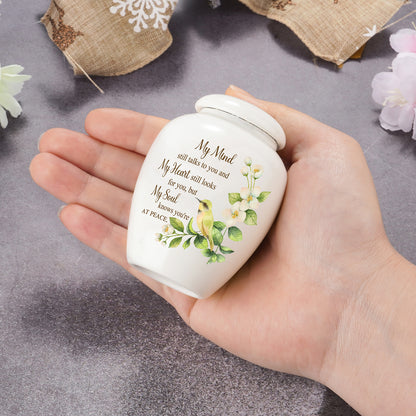 2.6 inch Ceramic Urn for Ashes
