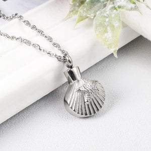 Unique Shell Cremation Necklace