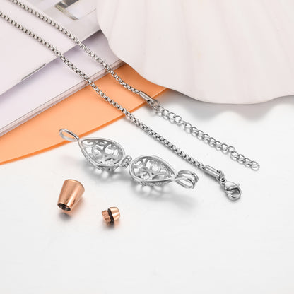 Teardrop Cremation Jewelry