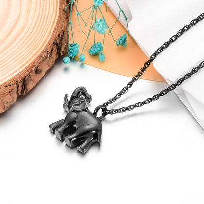 The Elephant Cremation Necklace
