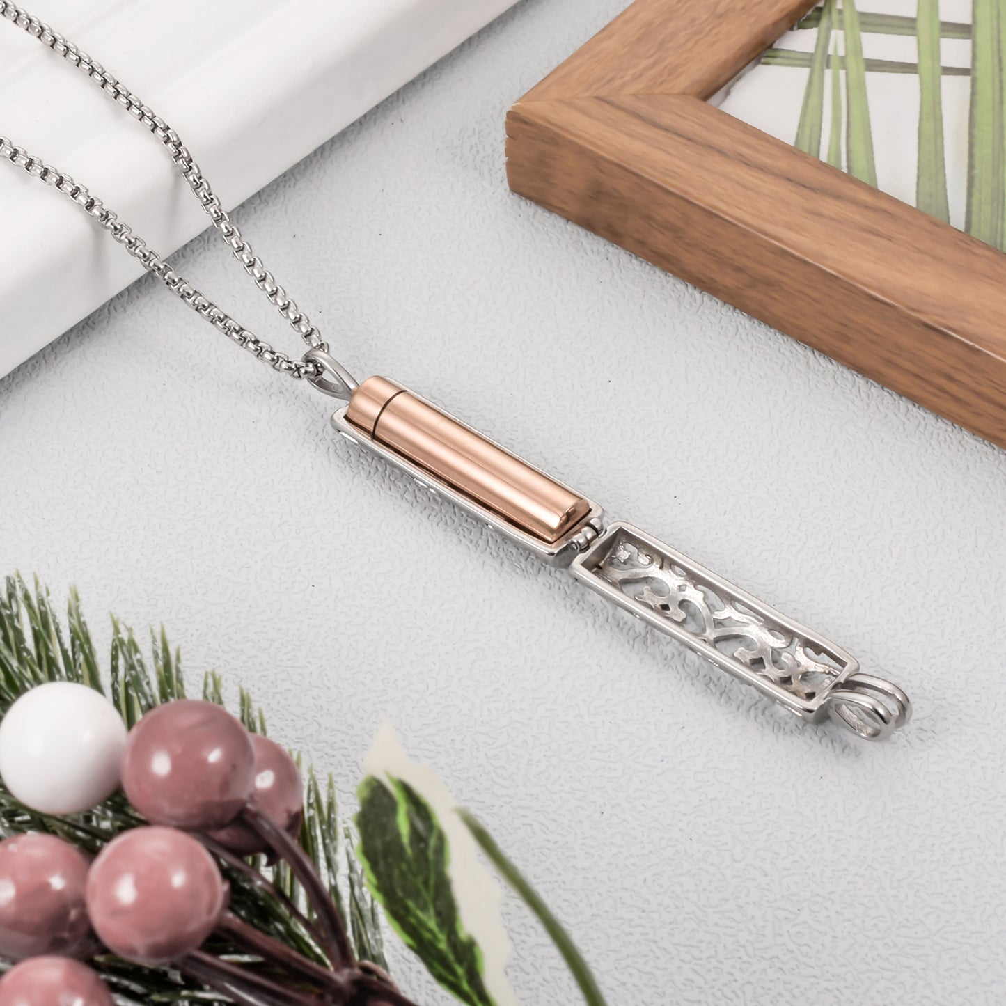 Cylinder Cremation Jewelry