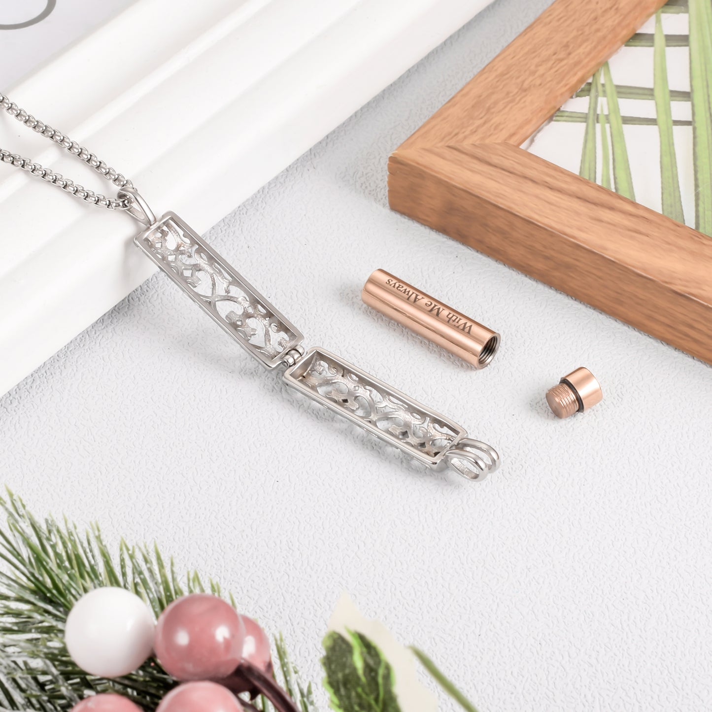 Cylinder Cremation Jewelry