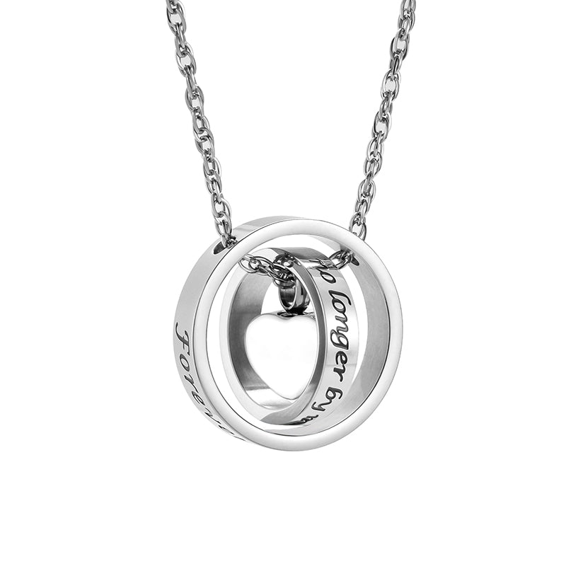 Heart Cremation Pendant Necklace for Ashes
