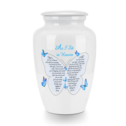 10 Inches Cremation Urns for Human Ashes Ceramic Keepsake