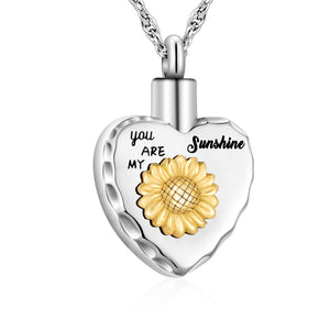 You are my sunshine cremation jewelry for memory