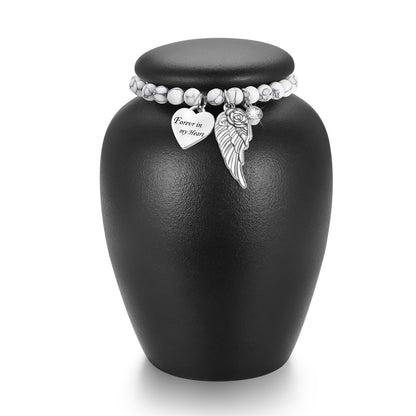 4.8in Ceramic Urn for Ashes Keepsake