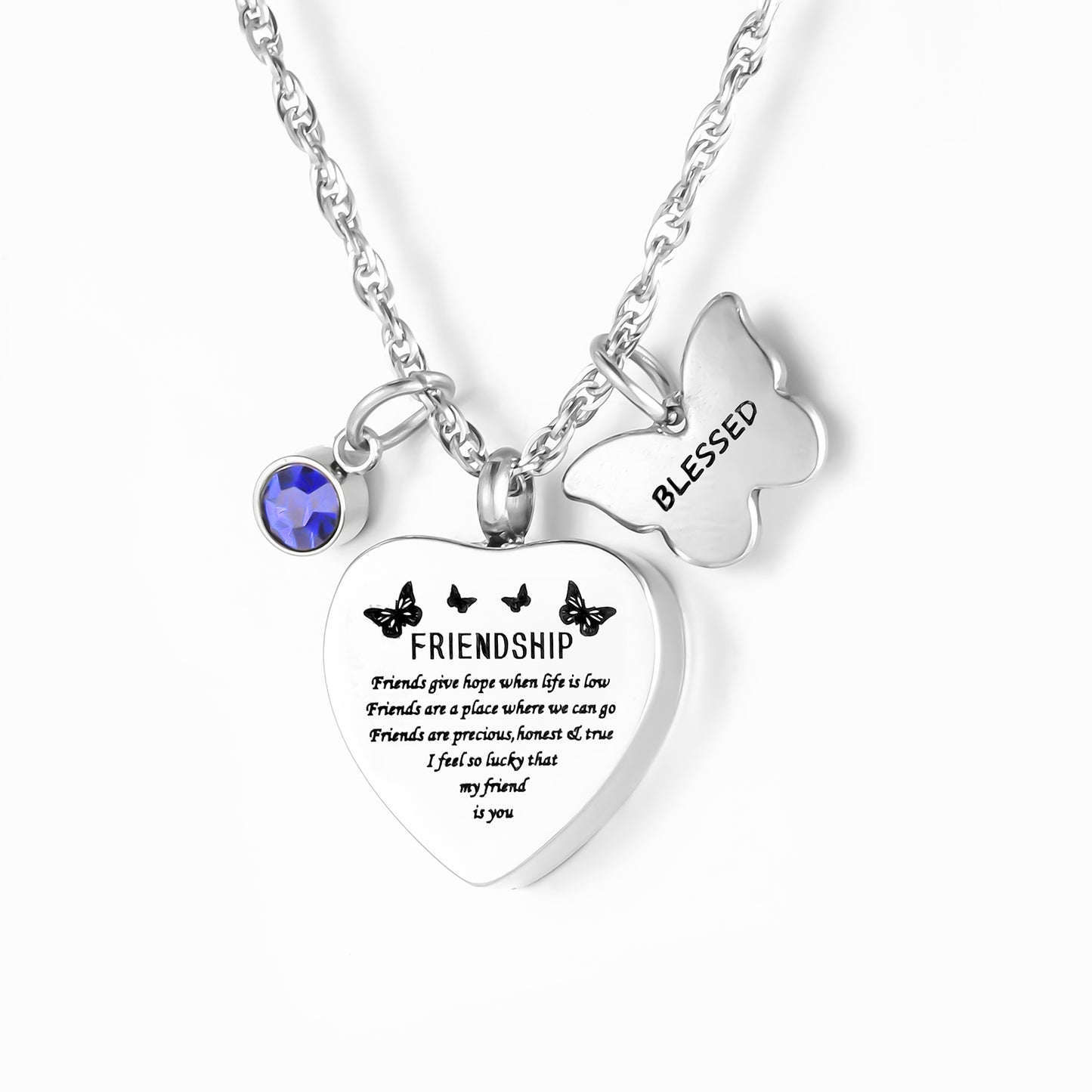 Heart Cremation Pendant for Friends