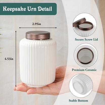 4.5 Inch Ceramic Urns for Ashes