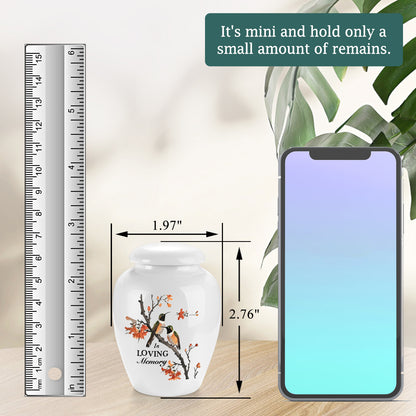 2.6 inch Ceramic Urn for Ashes