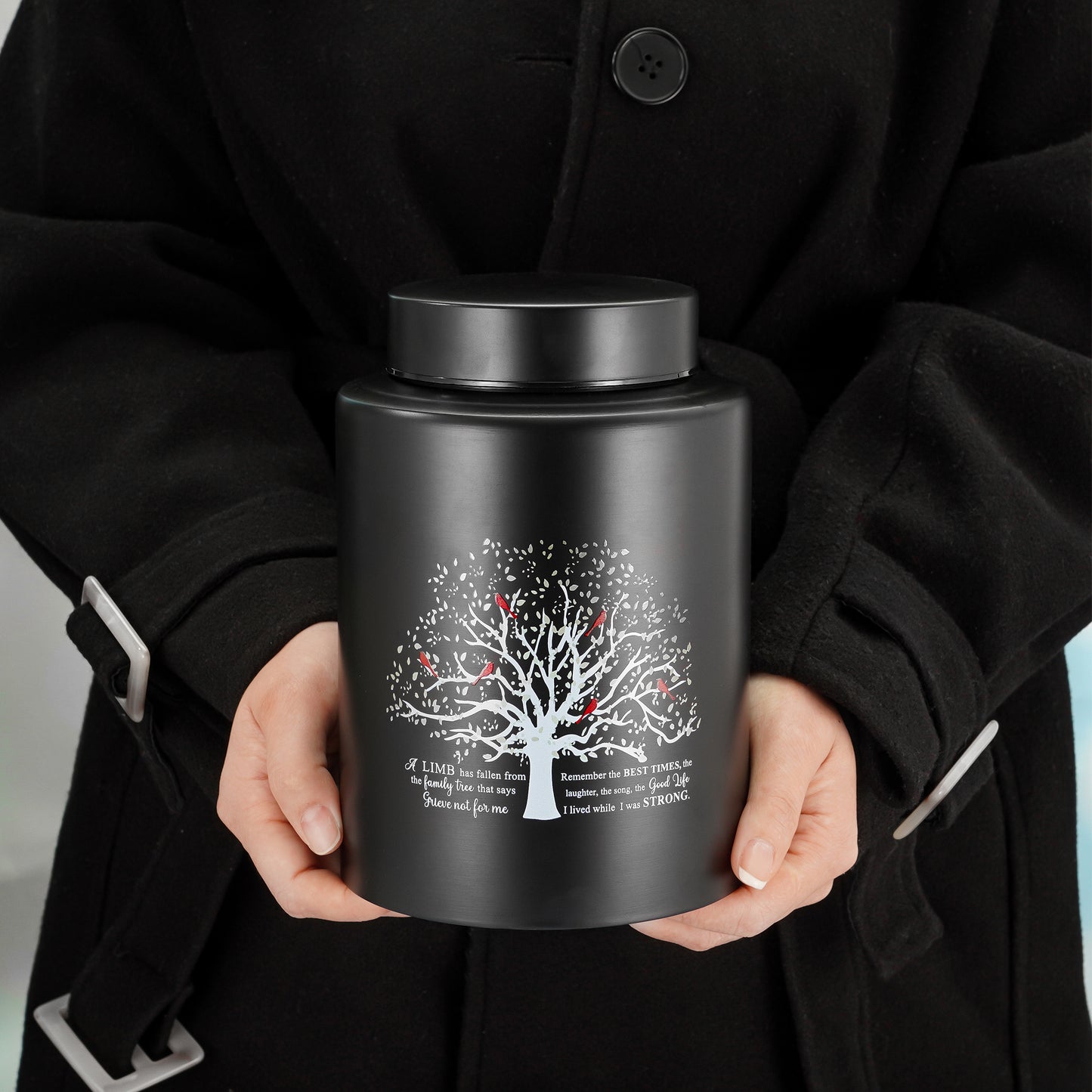 140 lbs Stainless Steel Urn for Human Ashes