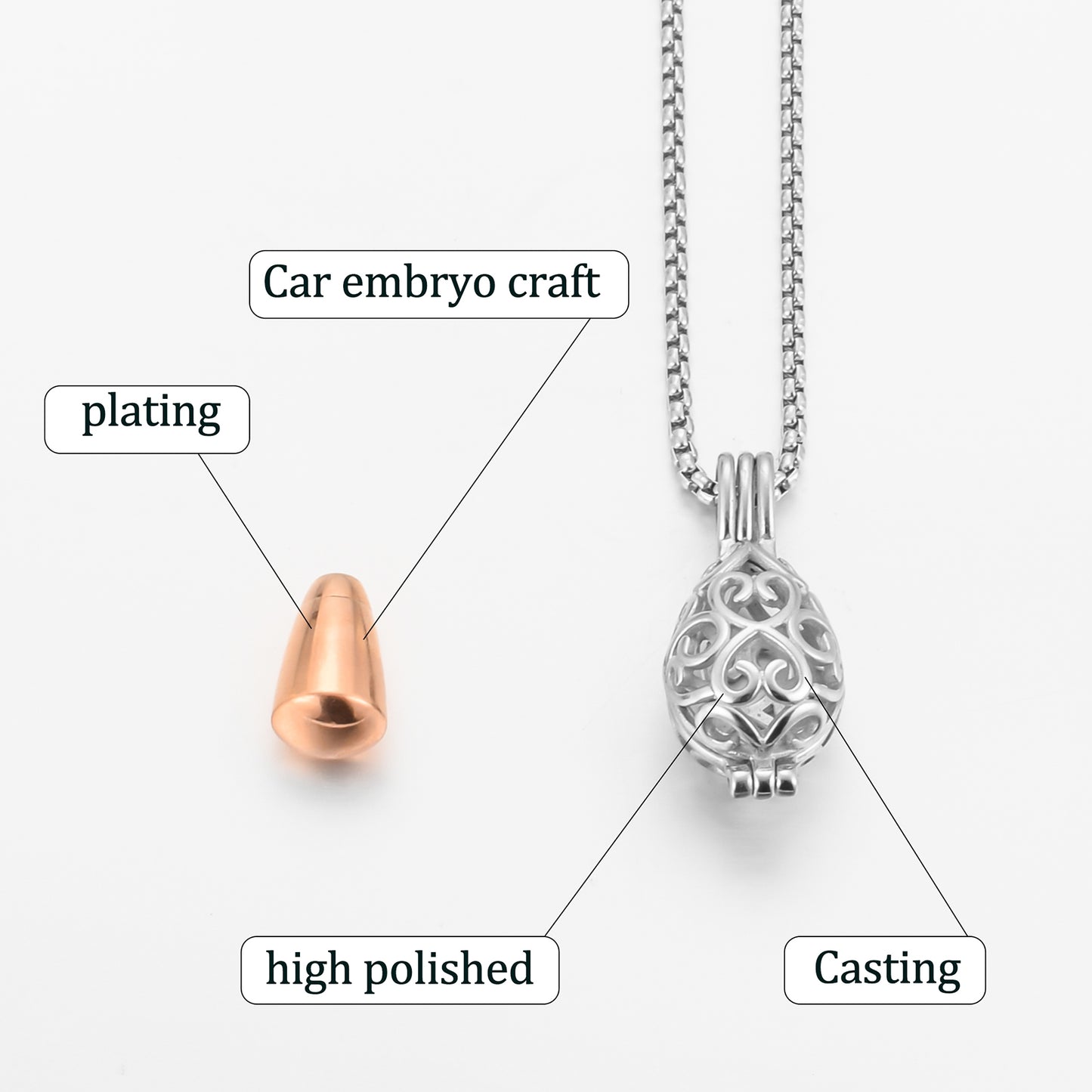 Teardrop Cremation Jewelry