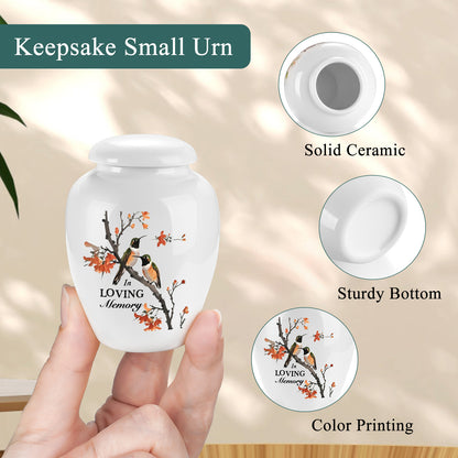 2.6 inch Ceramic Urn for Ashes