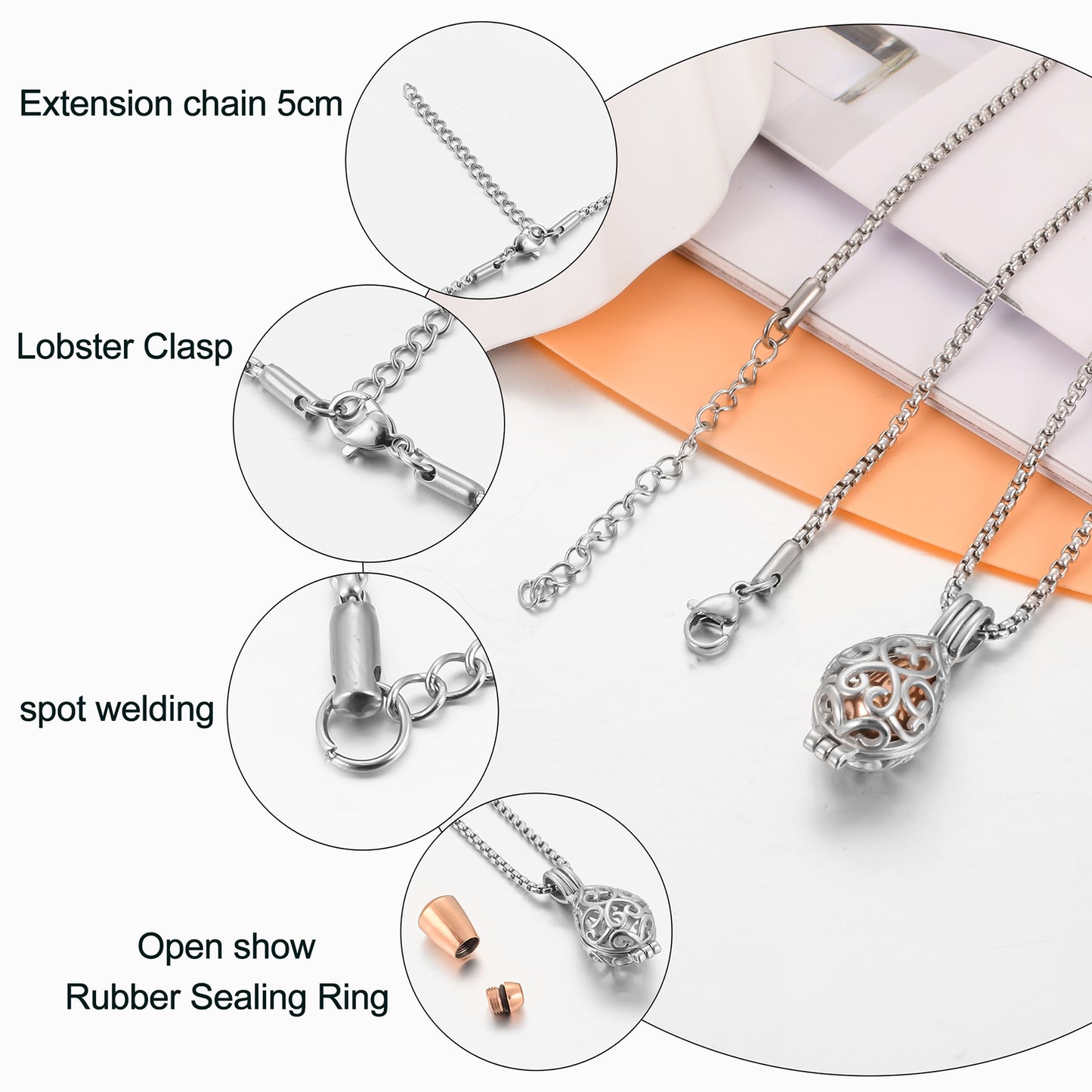 Teardrop Cremation Jewelry