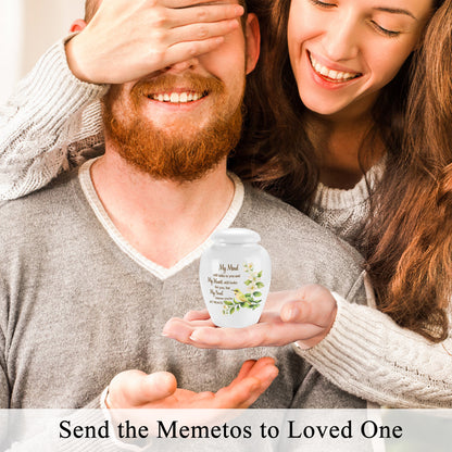 2.6 inch Ceramic Urn for Ashes