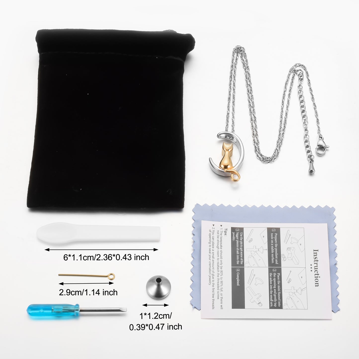 Cat Cremation Jewelry for Pets