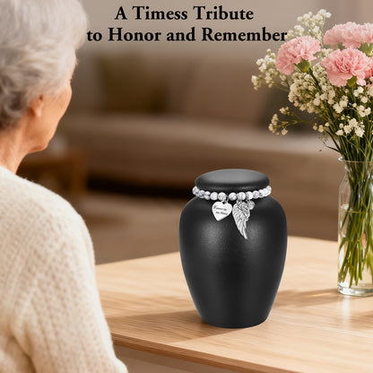 4.8in Ceramic Urn for Ashes Keepsake