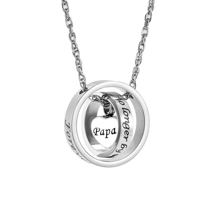 Heart Cremation Pendant Necklace for Ashes