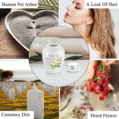 2.6 inch Ceramic Urn for Ashes