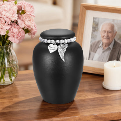 4.8in Ceramic Urn for Ashes Keepsake