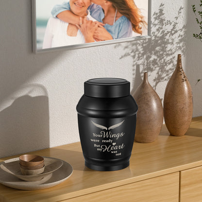 5.5 Inches Stainless Steel Urns for Human Ashes