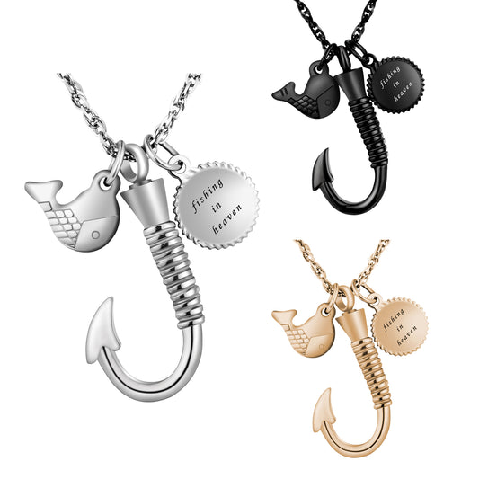 Cremation Ashes Necklace for Men