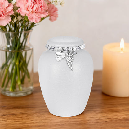4.8in Ceramic Urn for Ashes Keepsake