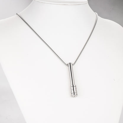 Bar Memorial Cremation Necklace