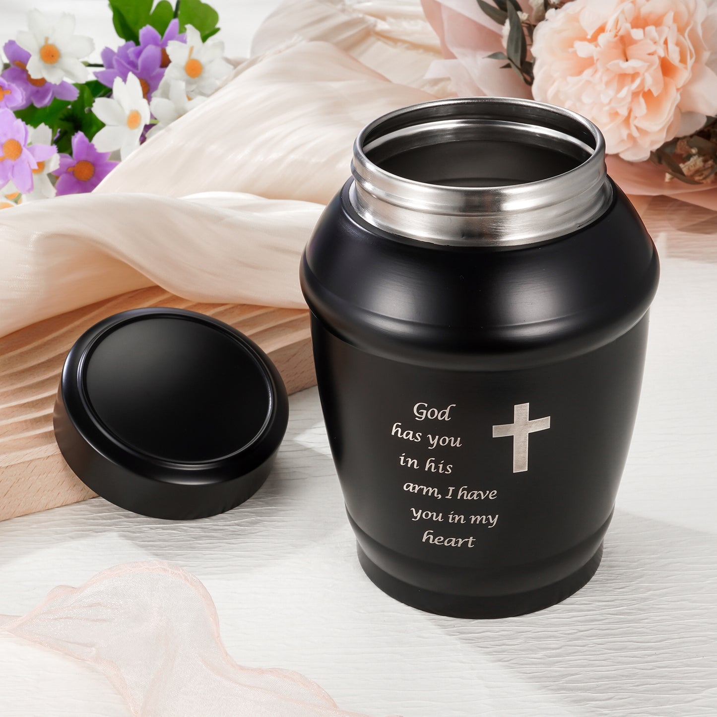 5.5 Inches Stainless Steel Urns for Human Ashes