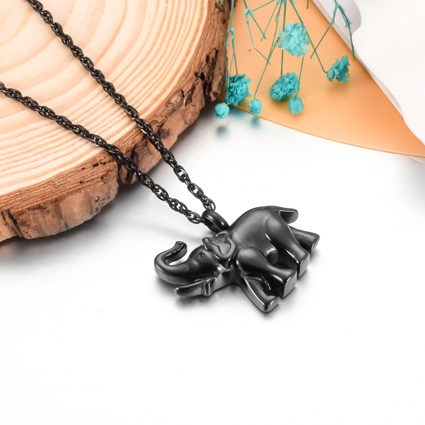 The Elephant Cremation Necklace