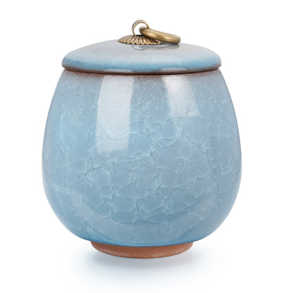 Ceramic Small Keepsake Urn for Human Ashes