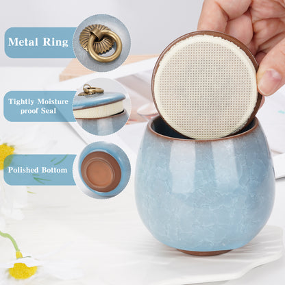 Ceramic Small Keepsake Urn for Human Ashes