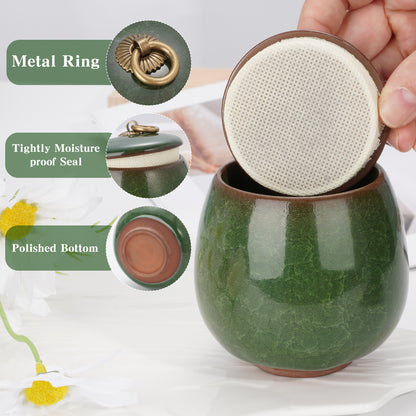 Ceramic Small Keepsake Urn for Human Ashes