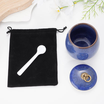 Ceramic Small Keepsake Urn for Human Ashes