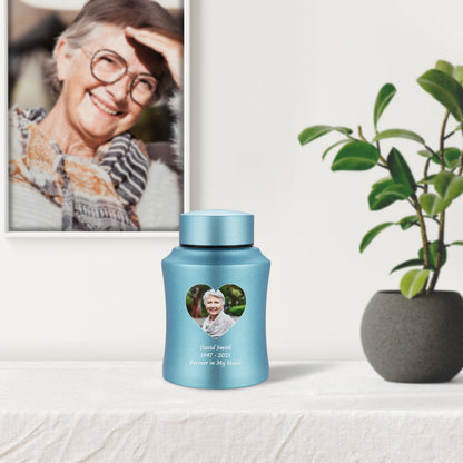 Stainless Steel Photo Customized Urn