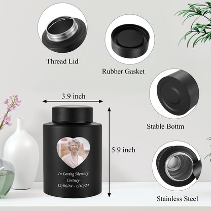 Photo Customized Stainless Steel Urn