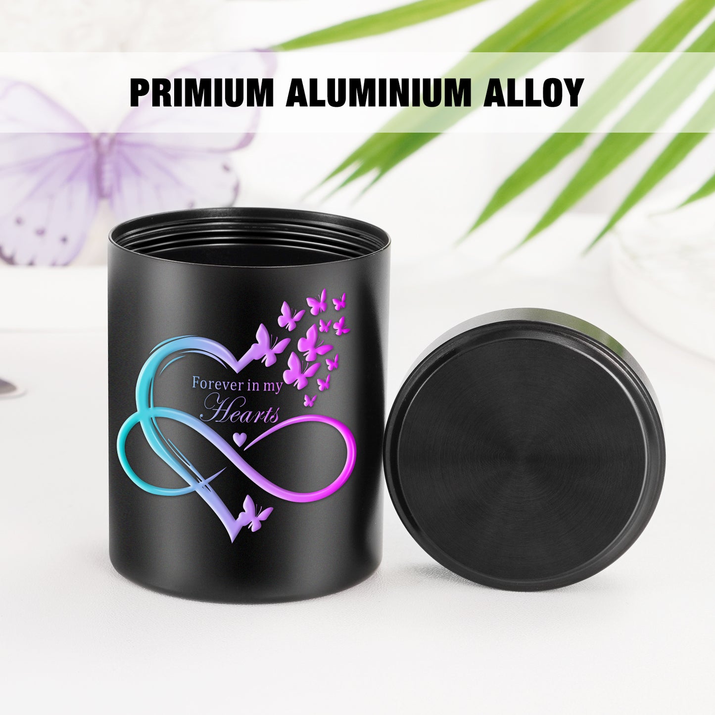 2.6 inch Aluminum Urn for Ashes