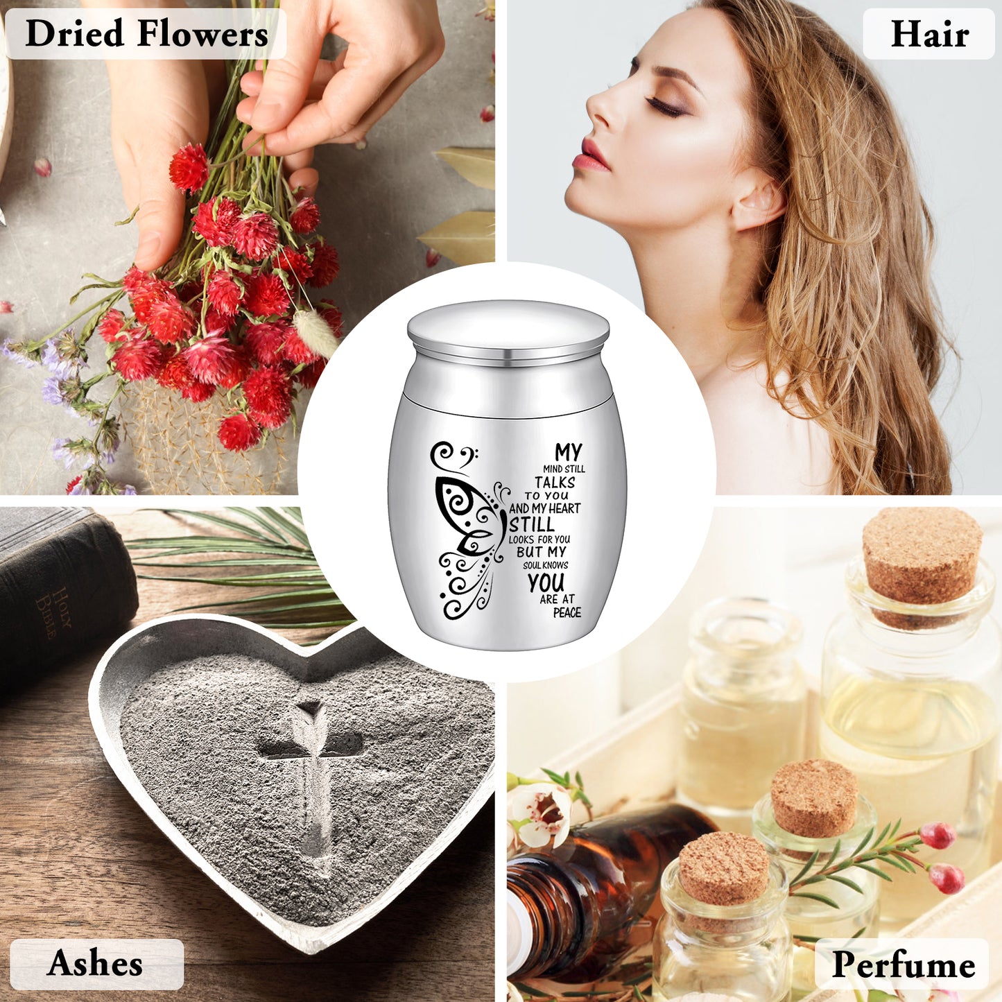 Crystal Tree of Life Cremation Mini Urn