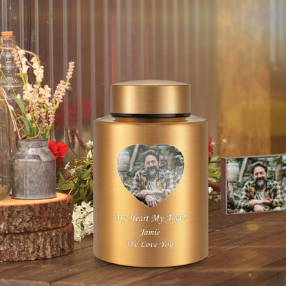 Photo Customized Stainless Steel Urn