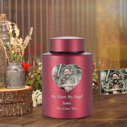 Photo Customized Stainless Steel Urn