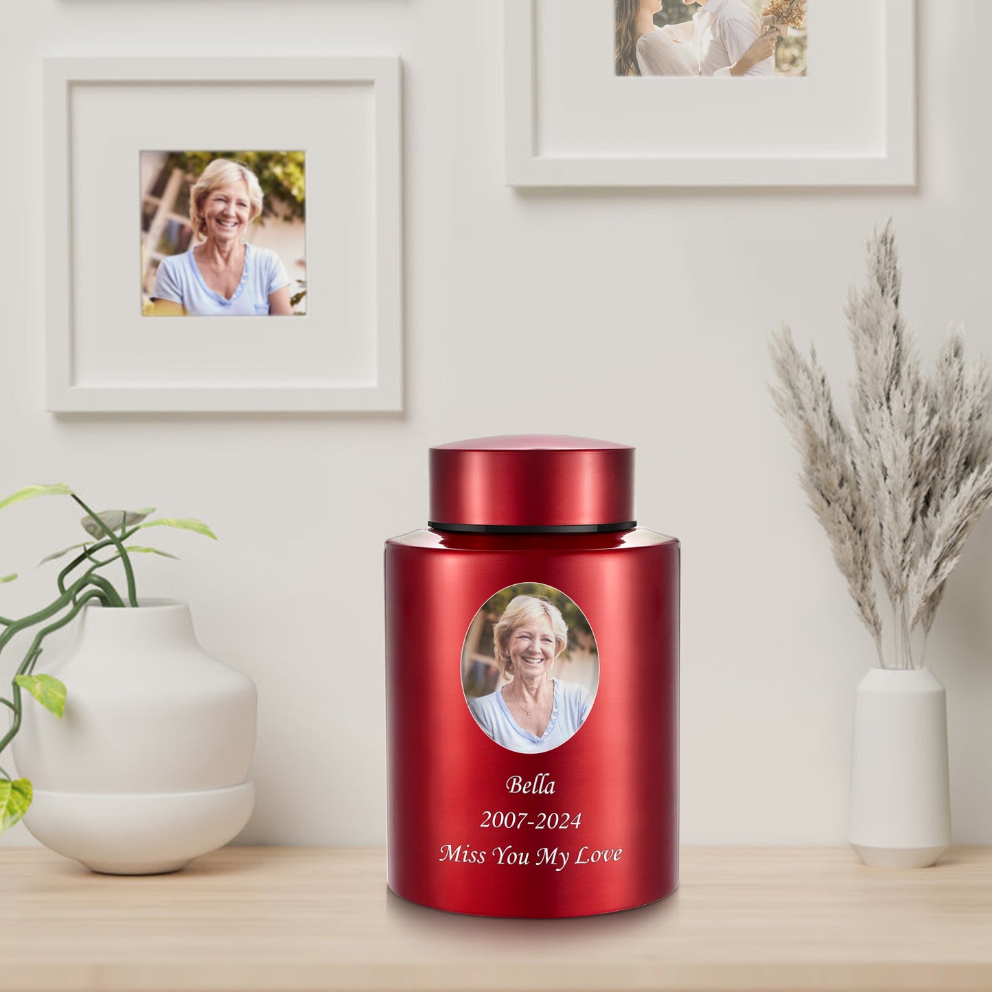 Photo Customized Stainless Steel Urn