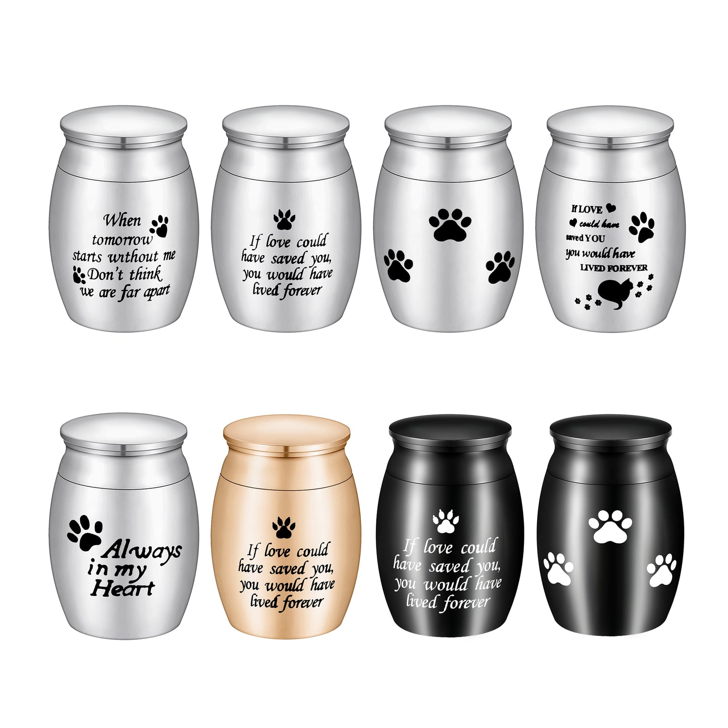 Mini Cremation Ashes Urns for Pets