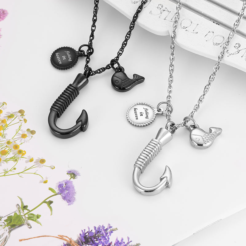 Cremation Ashes Necklace for Men