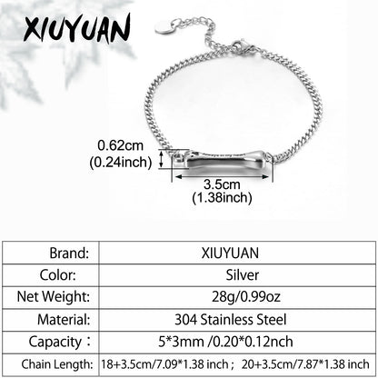 Paw Cremation Bracelet for Ashes