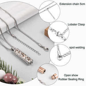 Cylinder Cremation Jewelry for Ashes