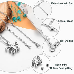 Butterfly Cremation Pendant Jewelry